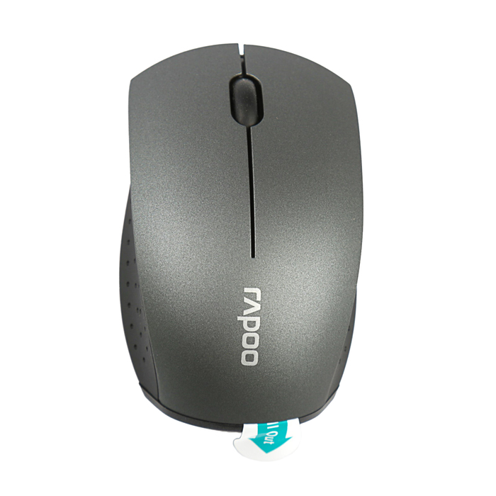 Мышь беспроводная Rapoo 3360, grey