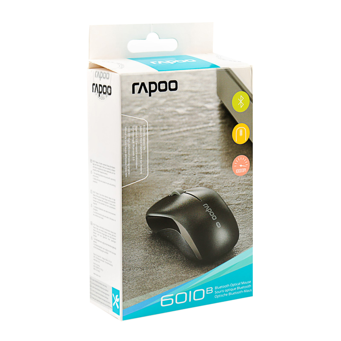 Мышь беспроводная Rapoo 6010B, black