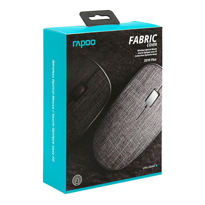 Мышь беспроводная Rapoo 3510 plus, black