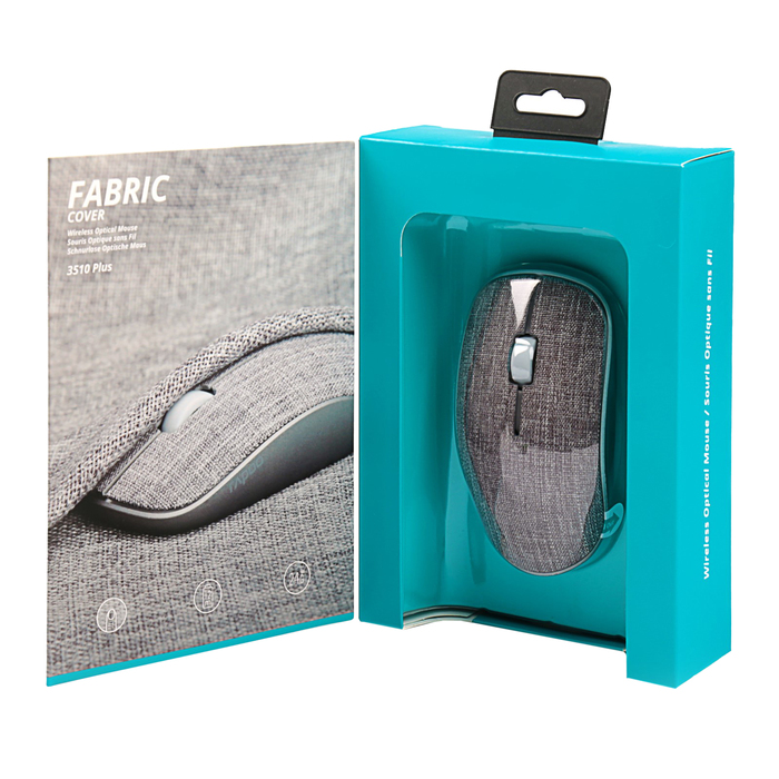 Мышь беспроводная Rapoo 3510 plus, grey