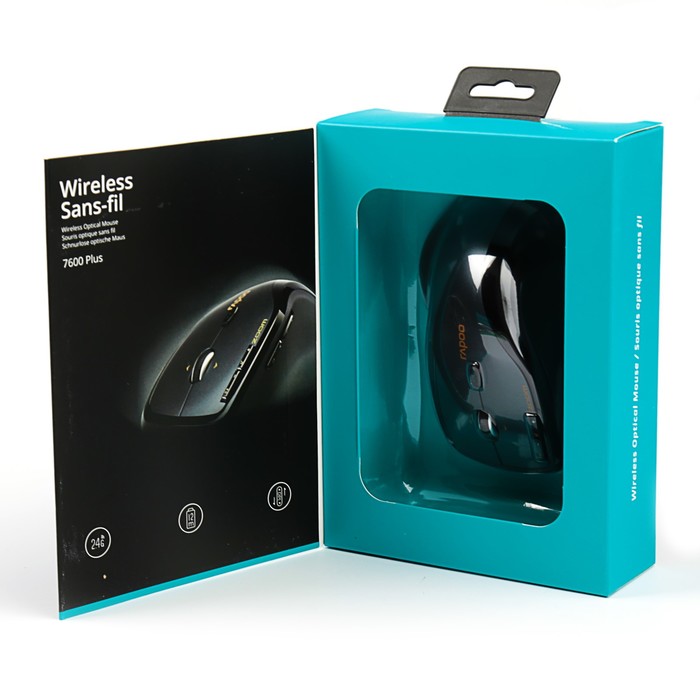 Мышь беспроводная Rapoo 7600 plus, grey