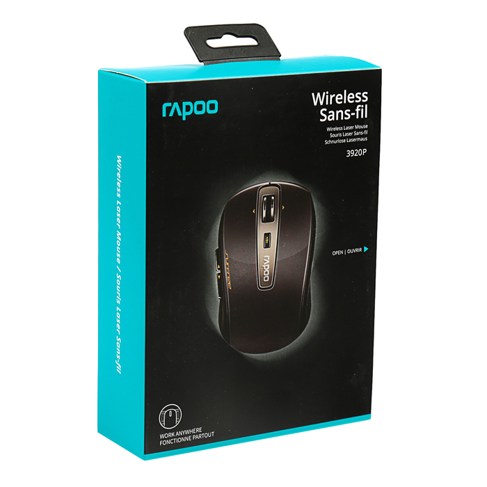 Мышь беспроводная Rapoo 3920P, black