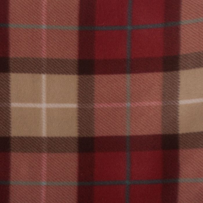 Плед "Экономь и Я" Коричневая клетка 150х180 см, пл. 150 г/м², 100% п/э