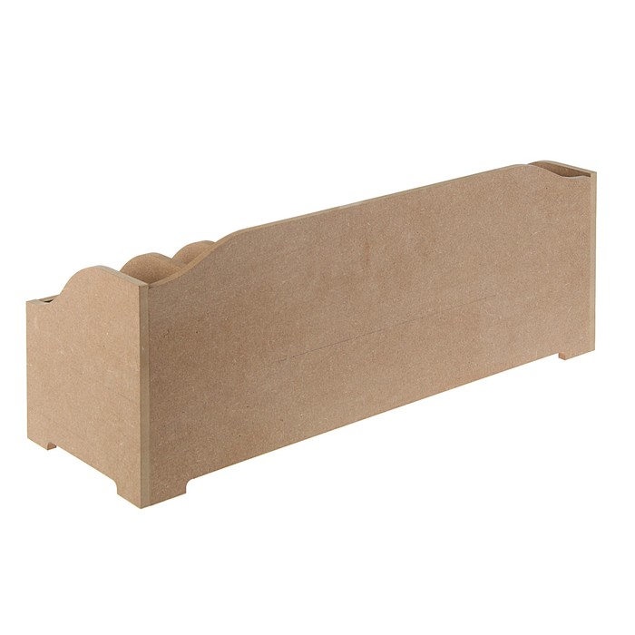 Комодик для косметики с 3 ящиками, неокрашенный, 60х25х20см