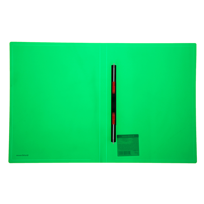 Папка c пружинным скоросшивателем А4, 500 мкм Erich Krause Classic, зелёный, корешок 17мм, вместимость 80 листов