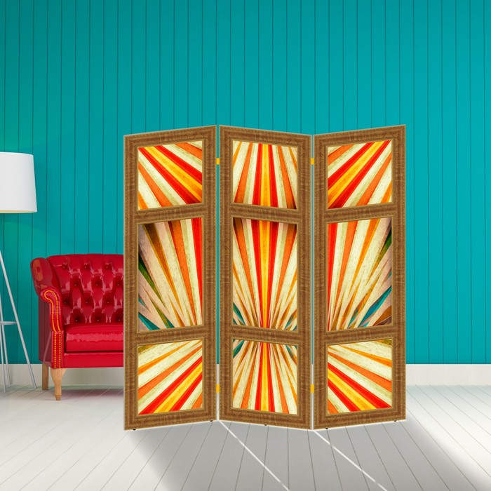 Ширма "Геометрия" 150 × 160см