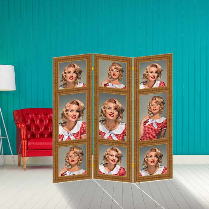 Ширма "Блондинка" 150 × 160см