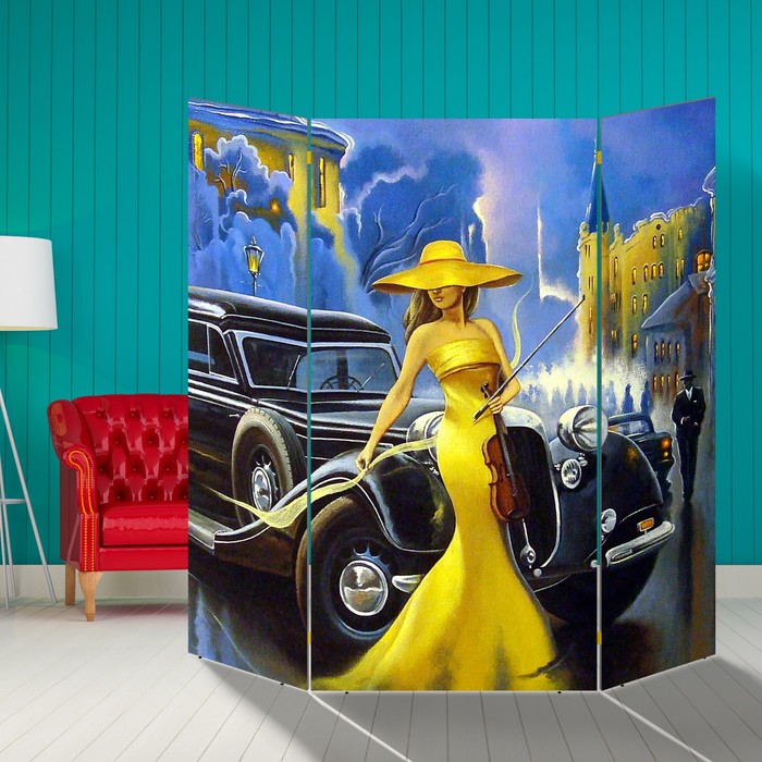 Ширма "Незнакомка" 160 × 160см