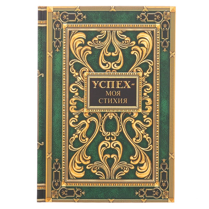 Подарочный набор "Успех - твоя стихия": ежедневник и ручка