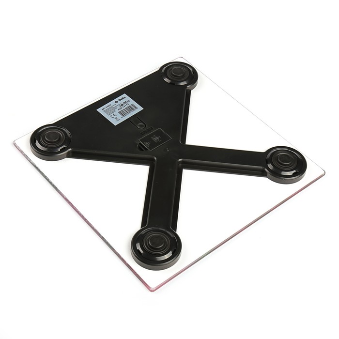 Весы напольные DELTA D-9233, электронные, до 150 кг, "Розовые розы"