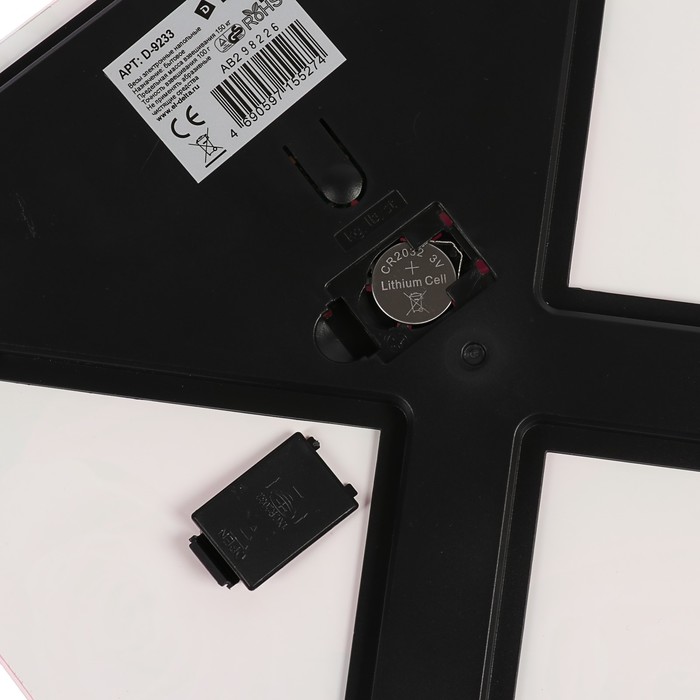 Весы напольные DELTA D-9233, электронные, до 150 кг, "Розовые розы"