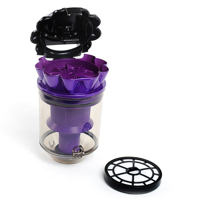 Пылесос DELTA LUX DL-0830, циклонного типа, 2000Вт, фиолетовый