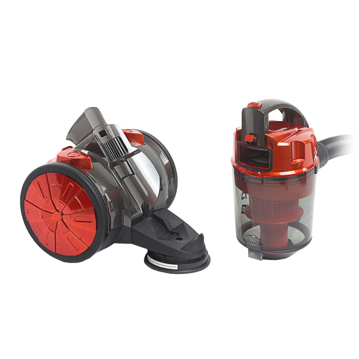 Пылесос DELTA DL-0826, 1600Вт, циклонного типа, оранжевый