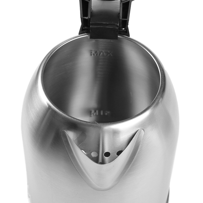 Чайник электрический DELTA DL-1330 , 2000 Вт, 2 л, серебристый