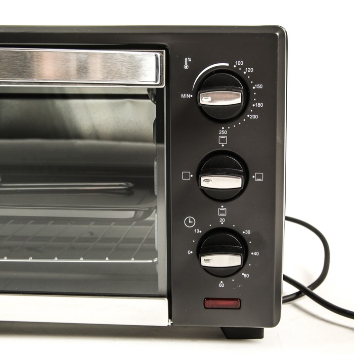 Электропечь Polaris PTO 0620L, 1300 Вт, 20 л, серый Уценка