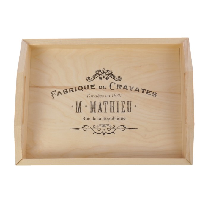 Поднос с декором