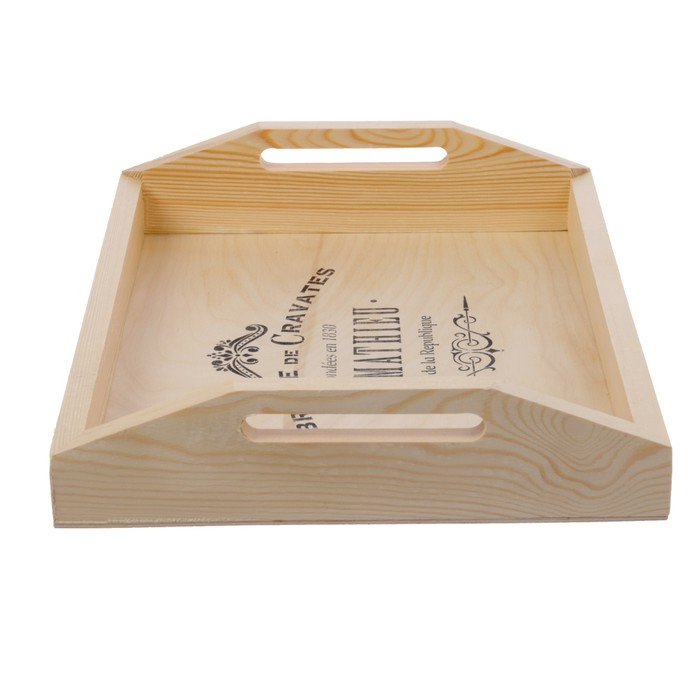 Поднос с декором