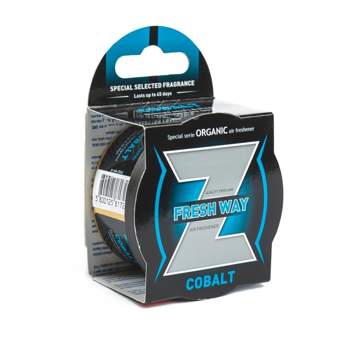 Ароматизатор FRESH WAY, комбинированный, Кобальт, серия VICTORY2000, ZFK01
