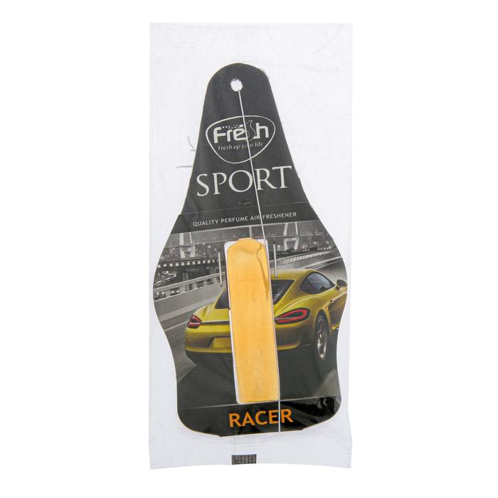 Ароматизатор FRESH WAY, подвесной, гелевый, SPORT Ampule,Гонщик, серия VICTORY2000, SPA05
