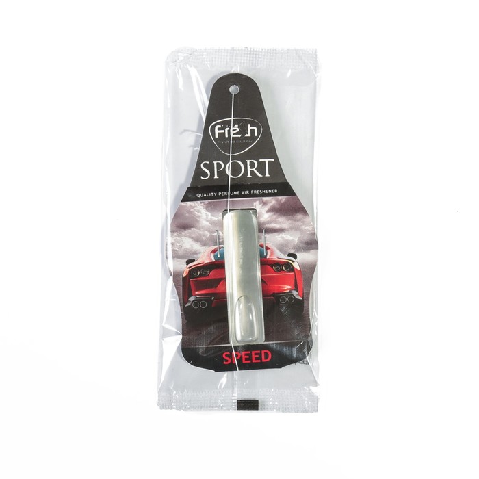 Ароматизатор FRESH WAY, подвесной, гелевый, SPORT Ampule, Скорость, серия VICTORY2000, SPA06   33909