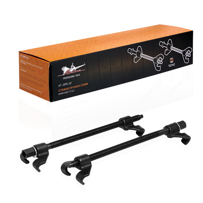 Стяжки пружин Airline AT-SPR-02, 370мм, комплект 2 шт.