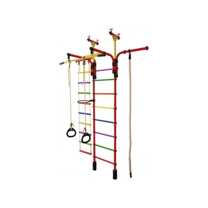 ДСК "Формула здоровья" "Гимнаст 1-Е Плюс" красный-радуга