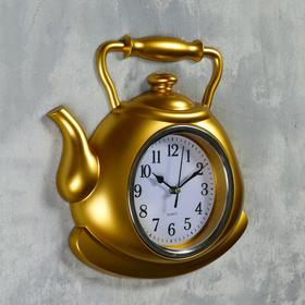 

Часы настенные, серия: Кухня, "Чайник", плавный ход, 25 х 29 см