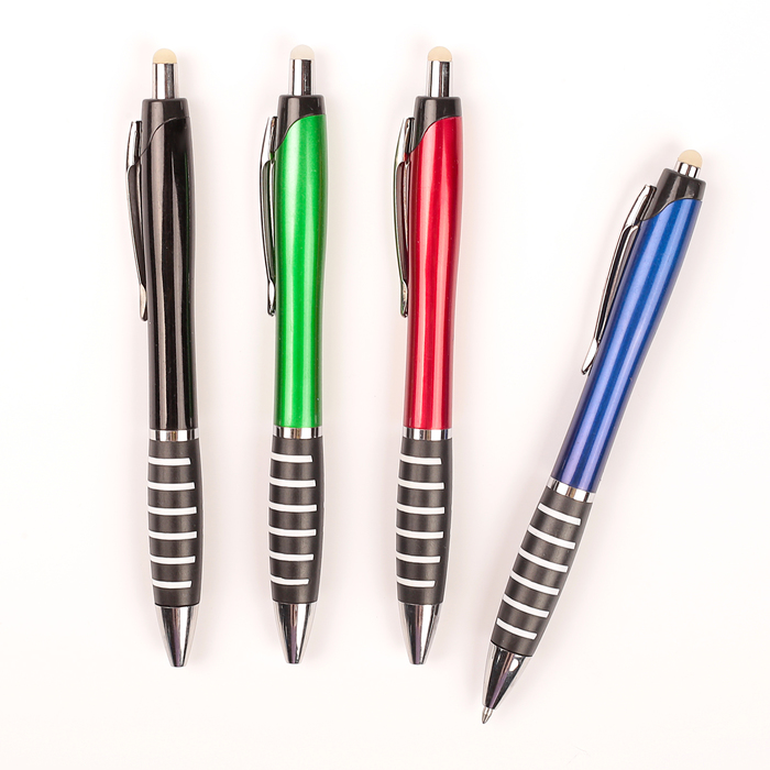 Ручка шариковая ПИШИ-СТИРАЙ 0,8мм автомат стержень синий корпус МИКС