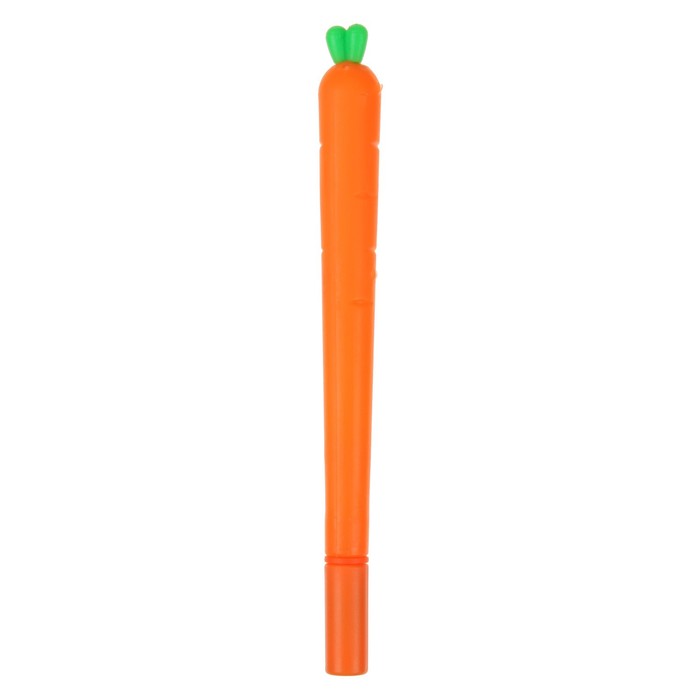 Ручка гелевая-прикол Морковка