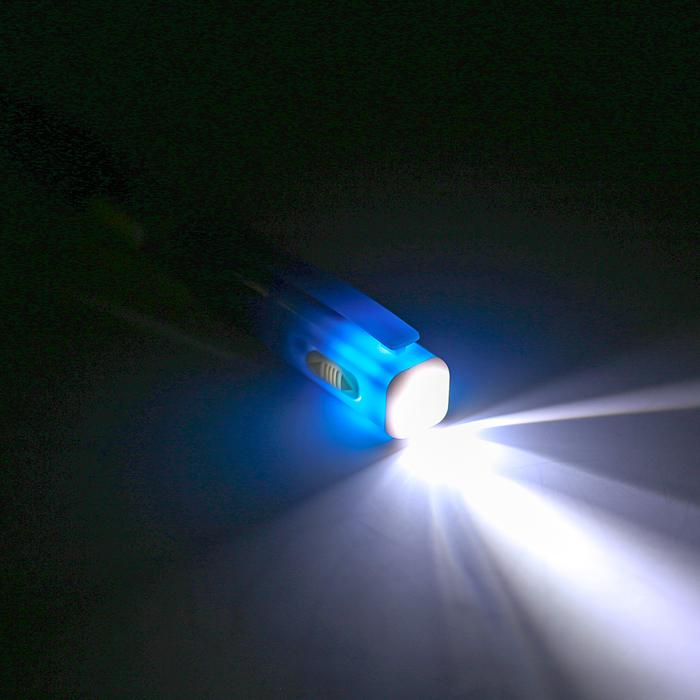 Ручка шариковая-прикол МИКС Фонарик с резиновым держателем