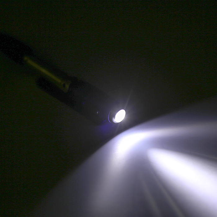 Ручка шариковая-прикол МИКС Фонарик с резиновым держателем+стилус