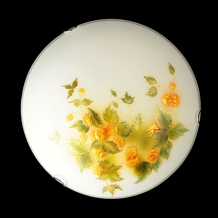 Светильник настенно-потолочный 1902 "Ягоды" D300 2x60Вт E27