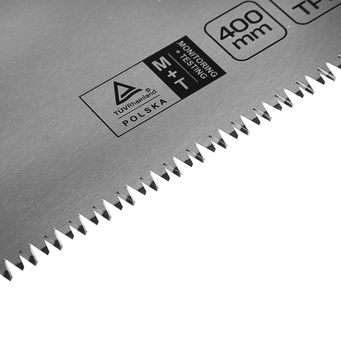 Ножовка по дереву, NEO, 400 мм, 7TPI, 3D лазерная заточка, угольник, эргономичная ручка