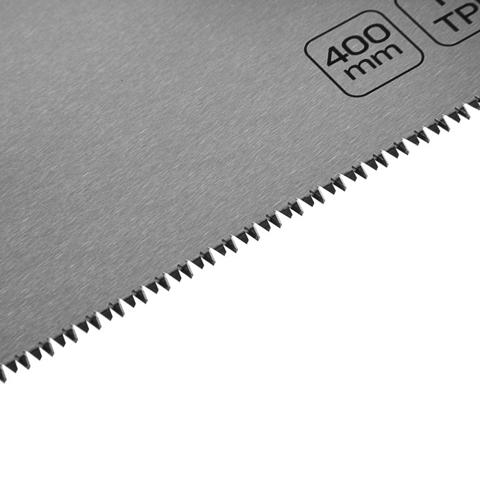 Ножовка по дереву, NEO, 400 мм, 11TPI, 3D лазерная заточка, угольник, эргономичная ручка