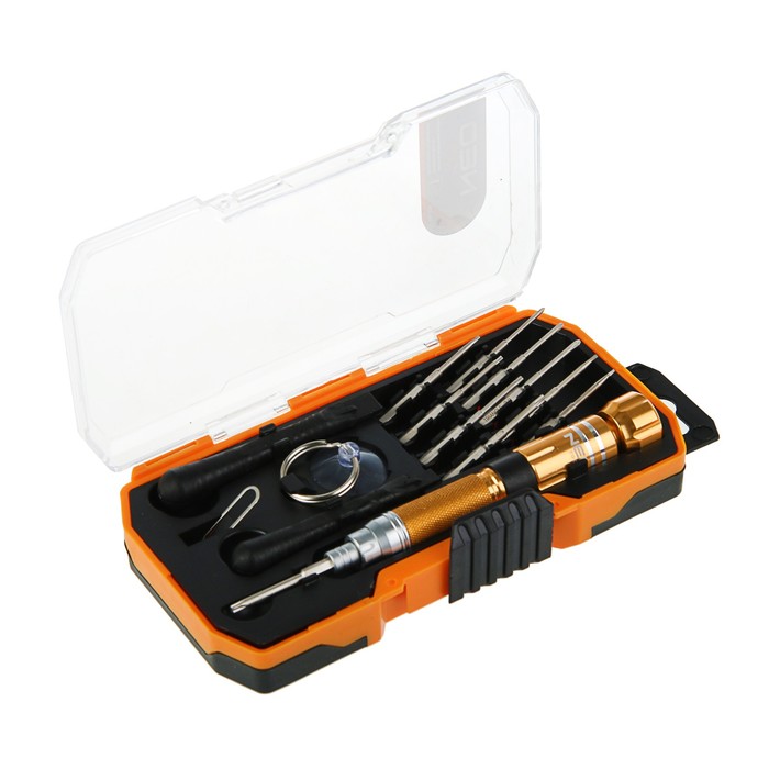 Набор для ремонта NEO, 10 насадок для самых популярных моделей смартфонов, присоска, лопатки