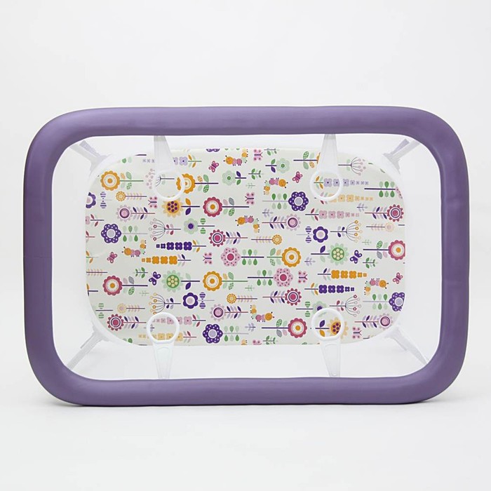 Манеж детский «Фея Классика. Яркий луг», цвет фиолетовый