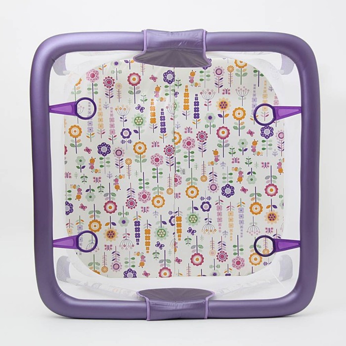 Манеж детский «Фея Книжка. Яркий луг», цвет фиолетовый