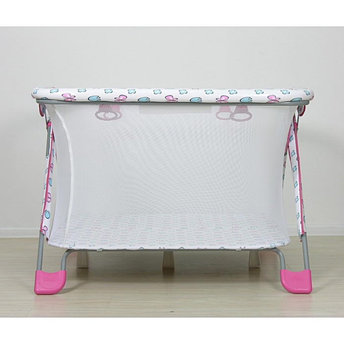 Манеж детский «Фея Книжка Экстра», цвет розовый