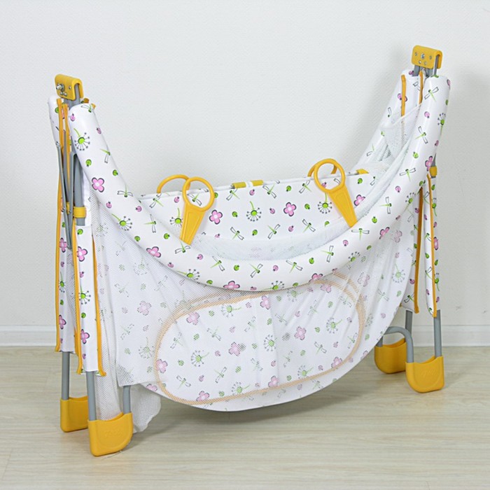 Манеж детский «Фея Круг Экстра», цвет жёлтый