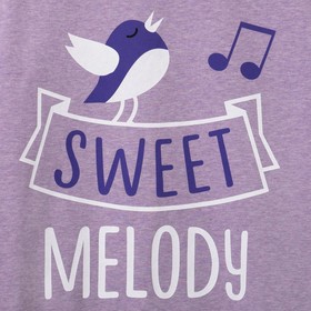 

Джемпер женский KAFTAN "Melody" лиловый, р-р 42-44, 100% хлопок