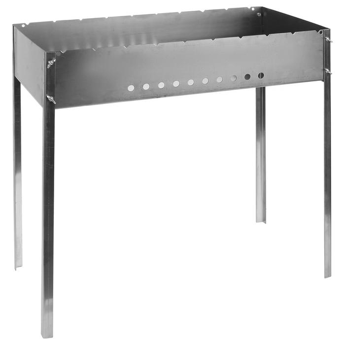 Мангал размер 700х300х700, нержавейка, толщина 1,5 мм