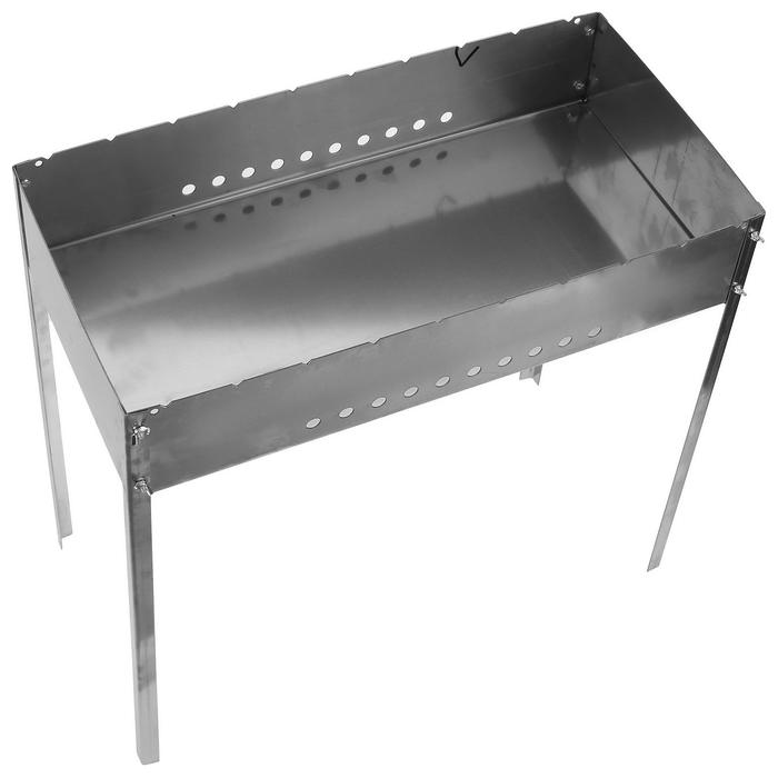 Мангал размер 700х300х700, нержавейка, толщина 1,5 мм