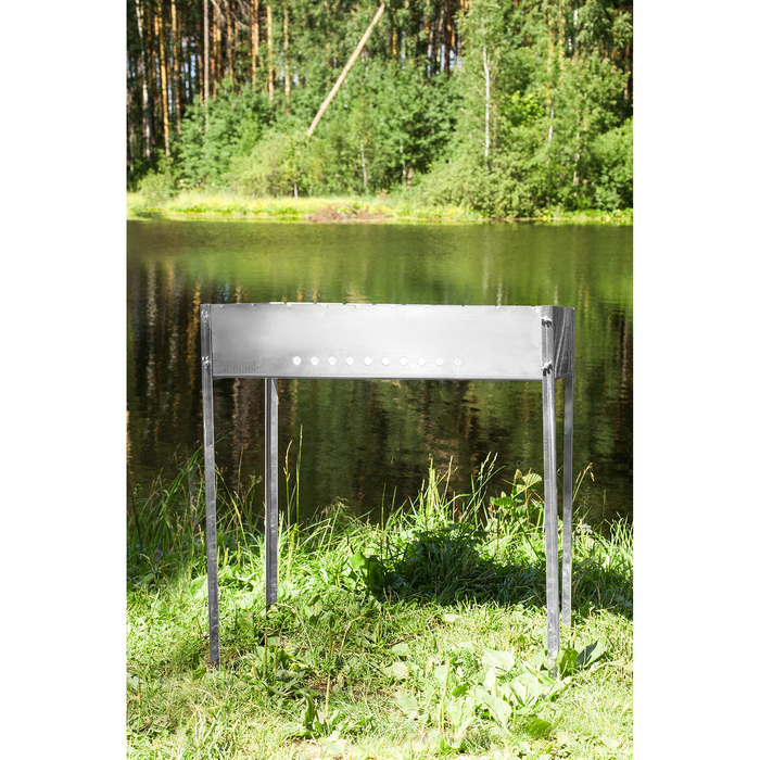 Мангал размер 700х300х700, нержавейка, толщина 1,5 мм