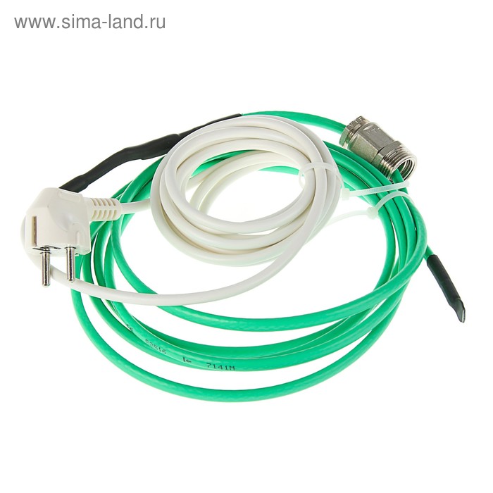 Греющий кабель xLayder Pipe EHL-16CT-3, пищевой, внутрь трубы, 3 м, 16 Вт/пог м