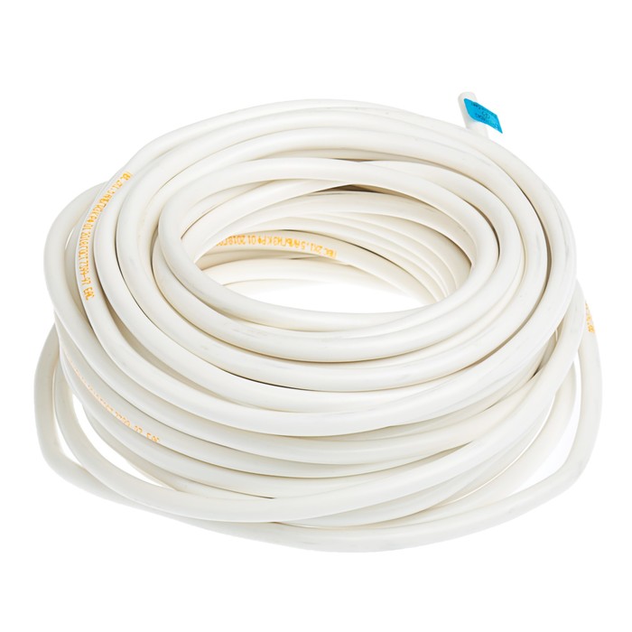 Провод "Альгиз К", ПВС, 2 х 1.5 мм2, 20 м, белый