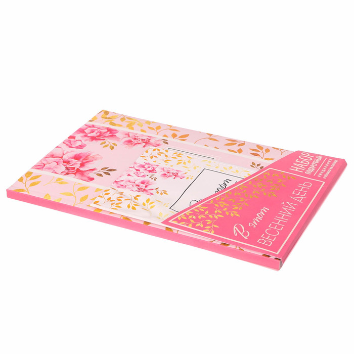 Набор "В этот весенний день": ежедневник и обложка для паспорта