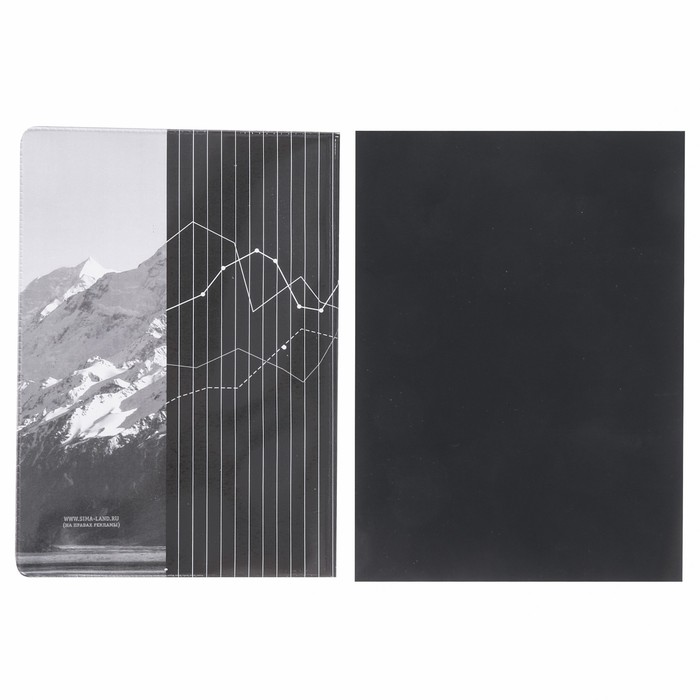 Подарочный набор "Успешному и сильному": обложка для паспорта и блокнот