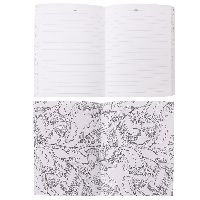 Подарочный набор "С 8 Марта!": смешбук с раскраской и карандаши, 6 шт.