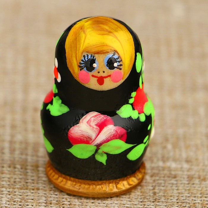Напёрсток «Матрёшка», 2,5х3 см, микс