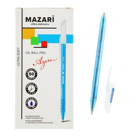 

Ручка шариковая Mazari Azure Ultra Soft, 1.0 мм, синяя